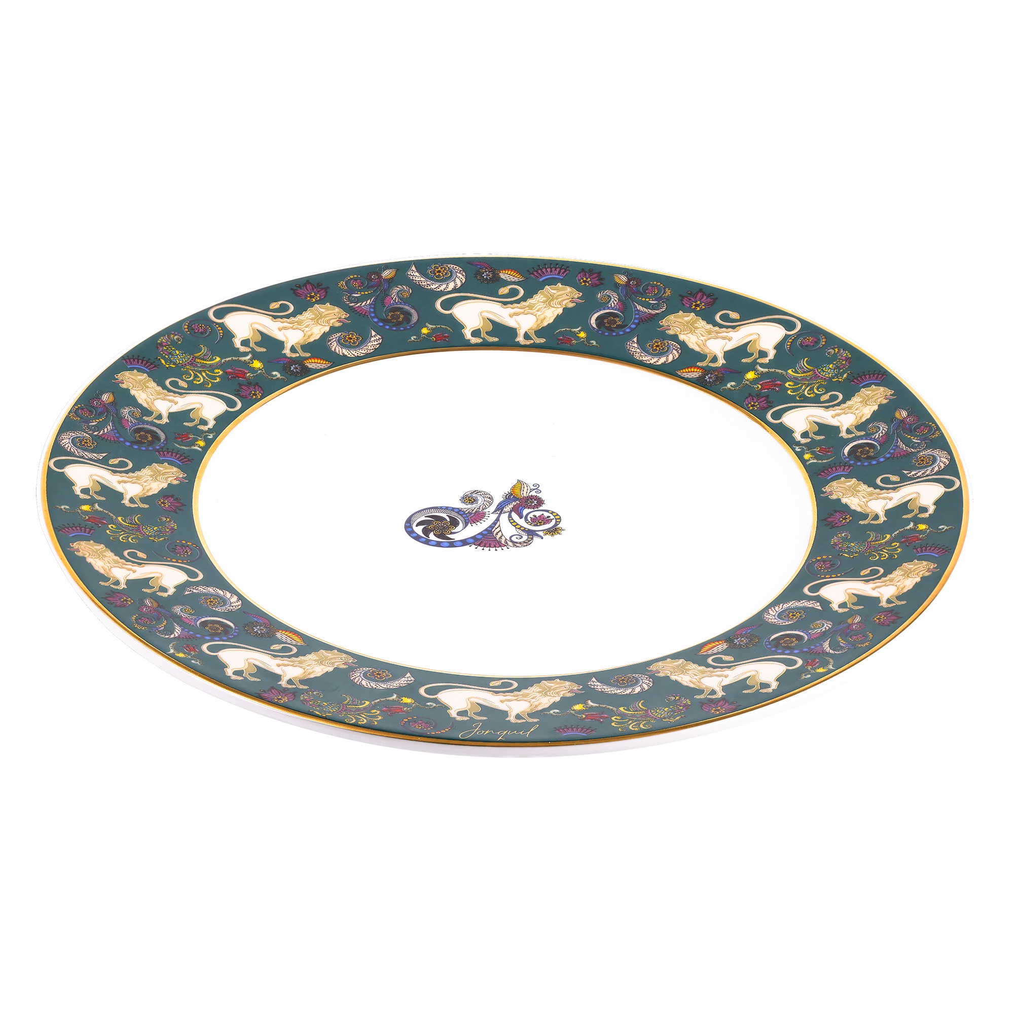 Porselen Servis Tabağı / Porcelain Serving Plate - Görsel 3