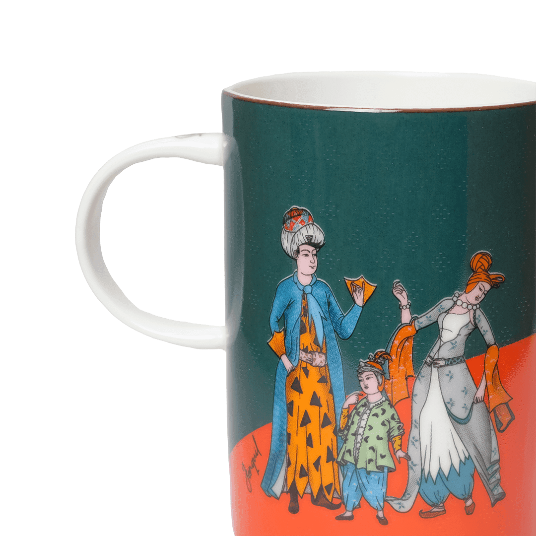 Porselen Kupa / Porcelain Cup - Görsel 2