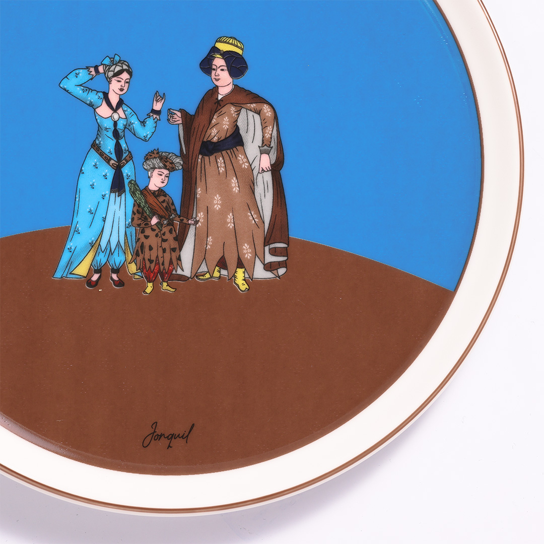 Porselen Pasta Tabağı / Porcelain Cake Plate - Görsel 3