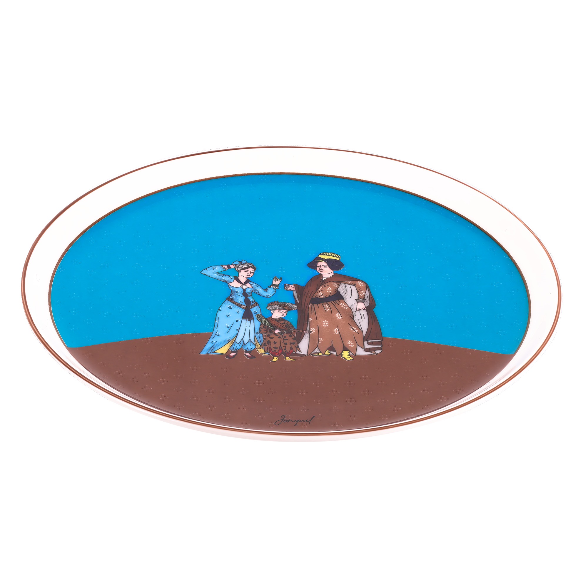 Porselen Pasta Tabağı / Porcelain Cake Plate - Görsel 2