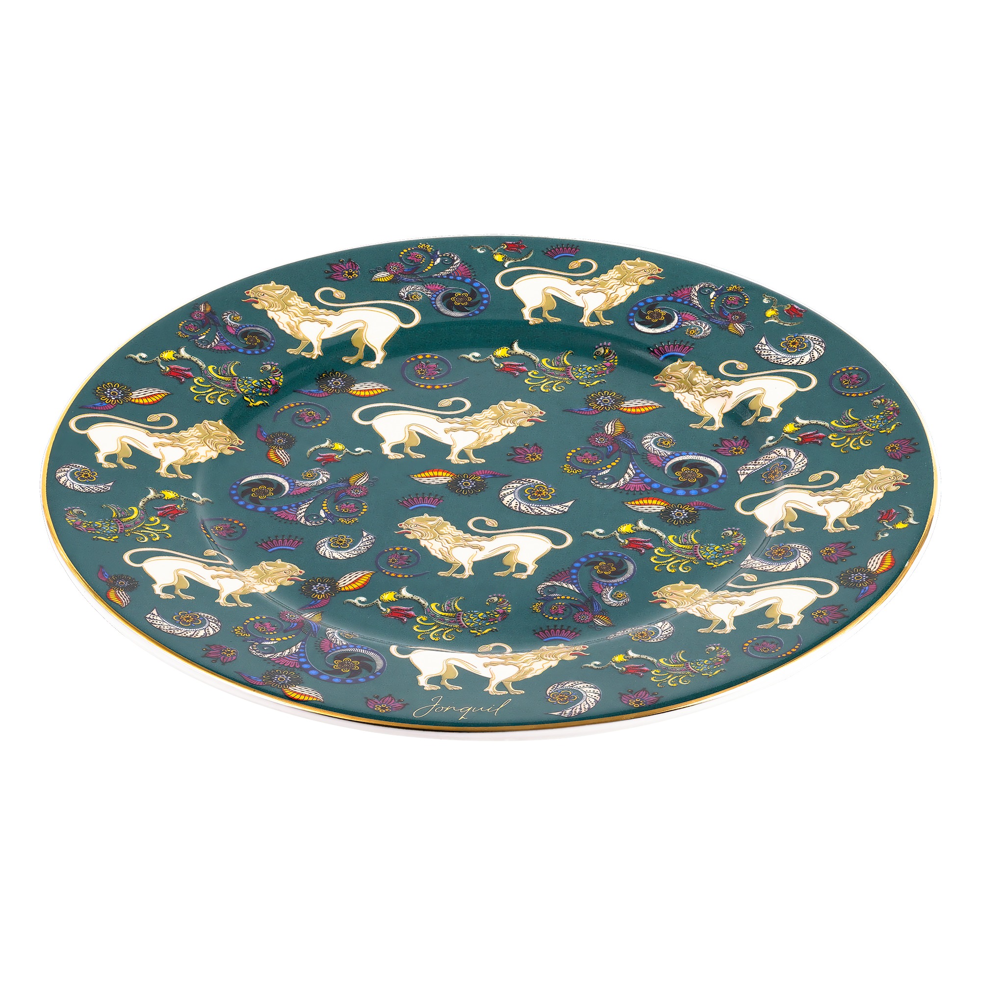 Porselen Pasta Tabağı / Porcelain Cake Plate - Görsel 2