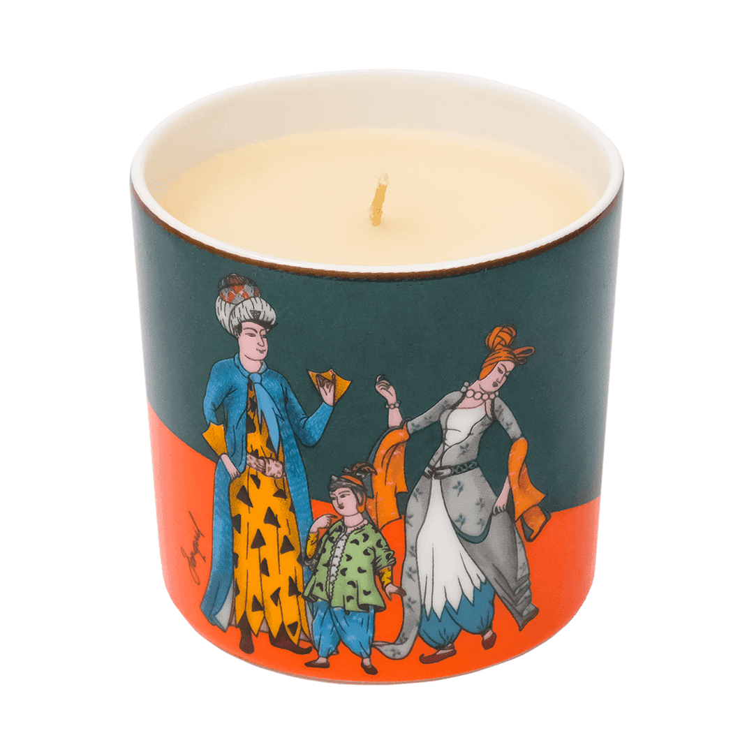 Porselen Mumluk (Bardak) / Porcelain Candle Holder - Görsel 2