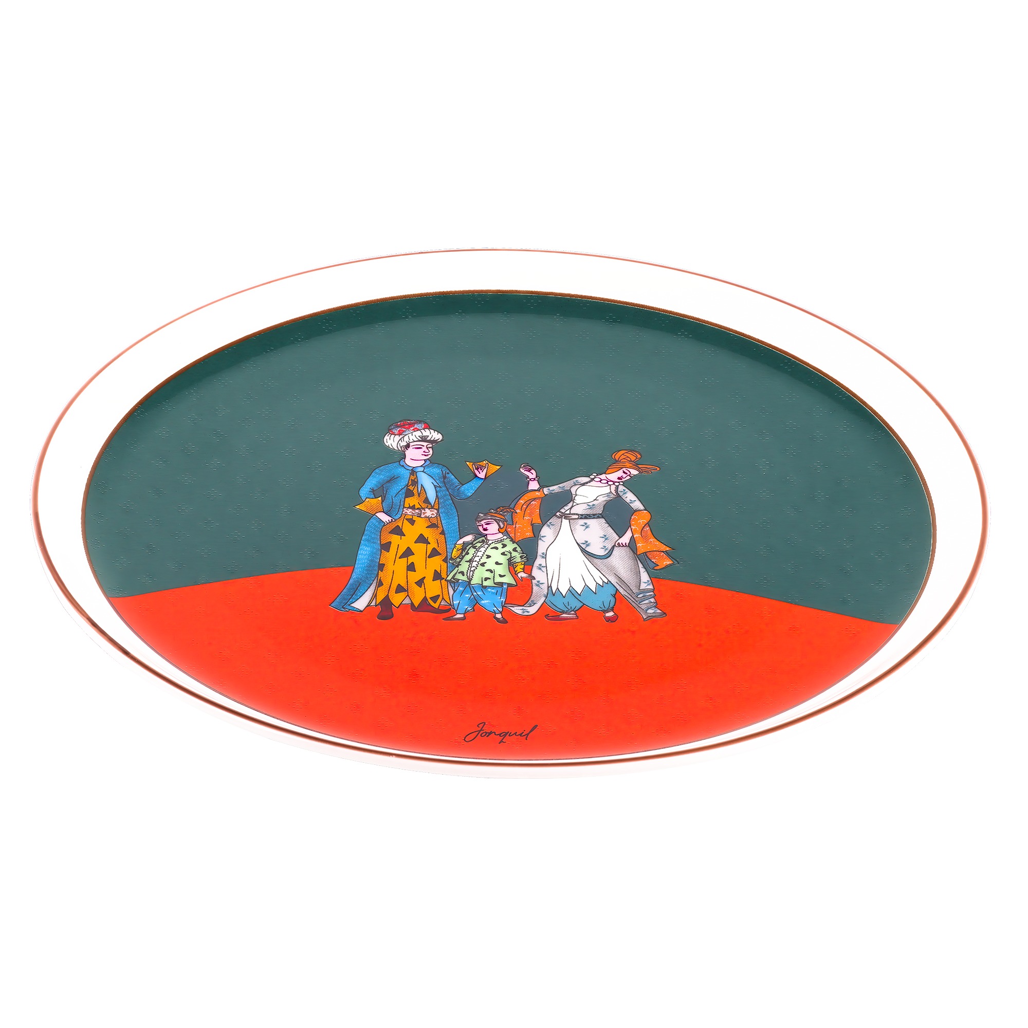 Porselen Pasta Tabağı / Porcelain Cake Plate - Görsel 2