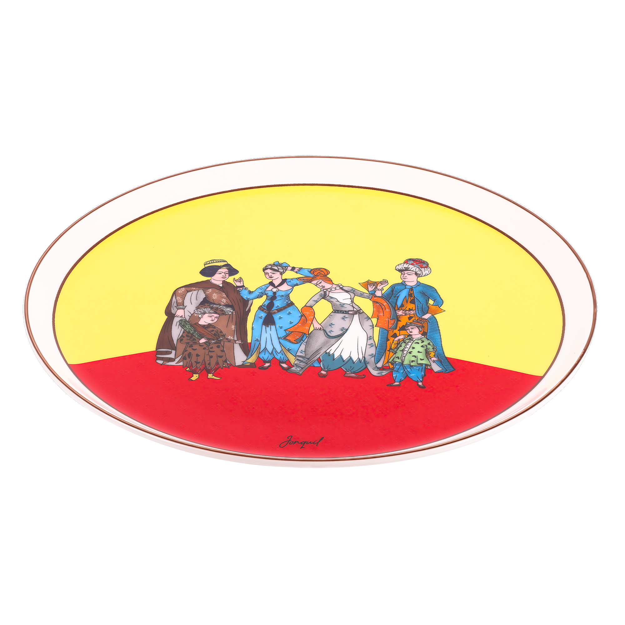 Porselen Pasta Tabağı / Porcelain Cake Plate - Görsel 2