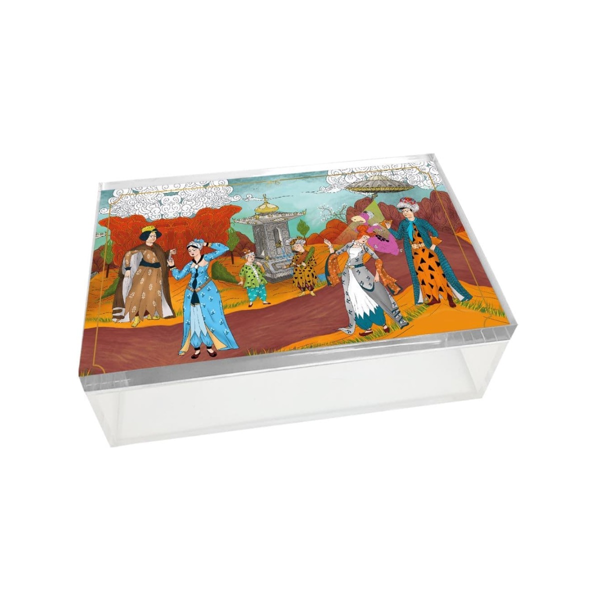 Akrilik Dikdörtgen Kutu / Acrylic Rectangular Box
