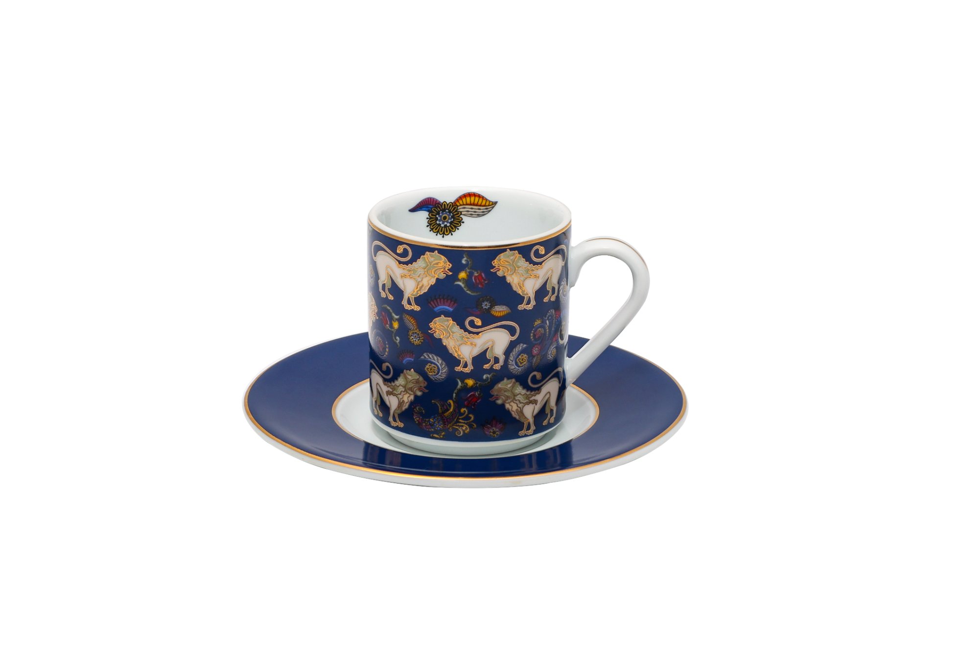 Porselen Kahve Fincanı Seti / Porcelain Coffee Cup Set - Görsel 3