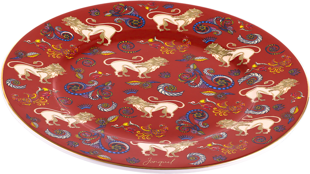 Porselen Pasta Tabağı / Porcelain Cake Plate - Görsel 3