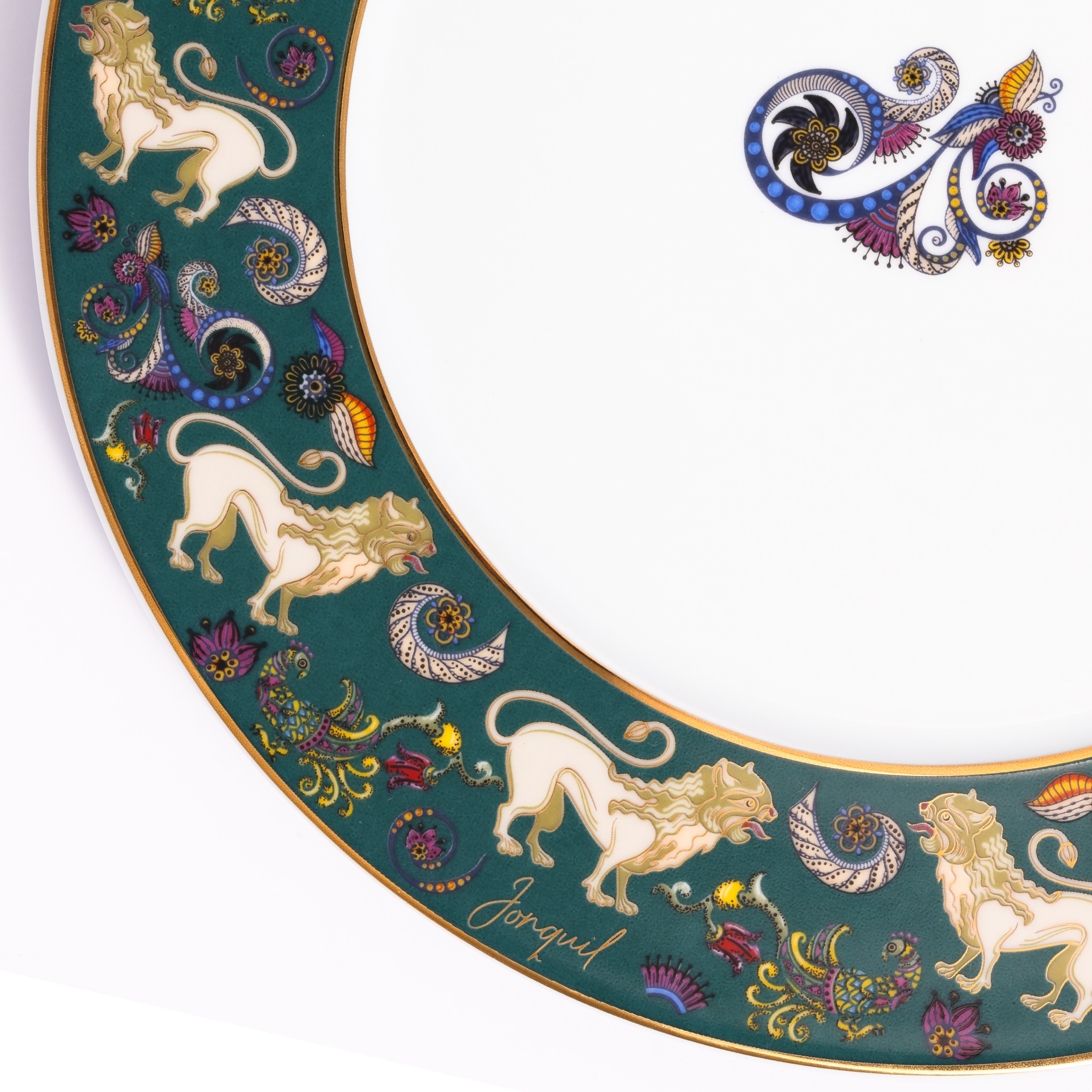 Porselen Servis Tabağı / Porcelain Serving Plate - Görsel 2