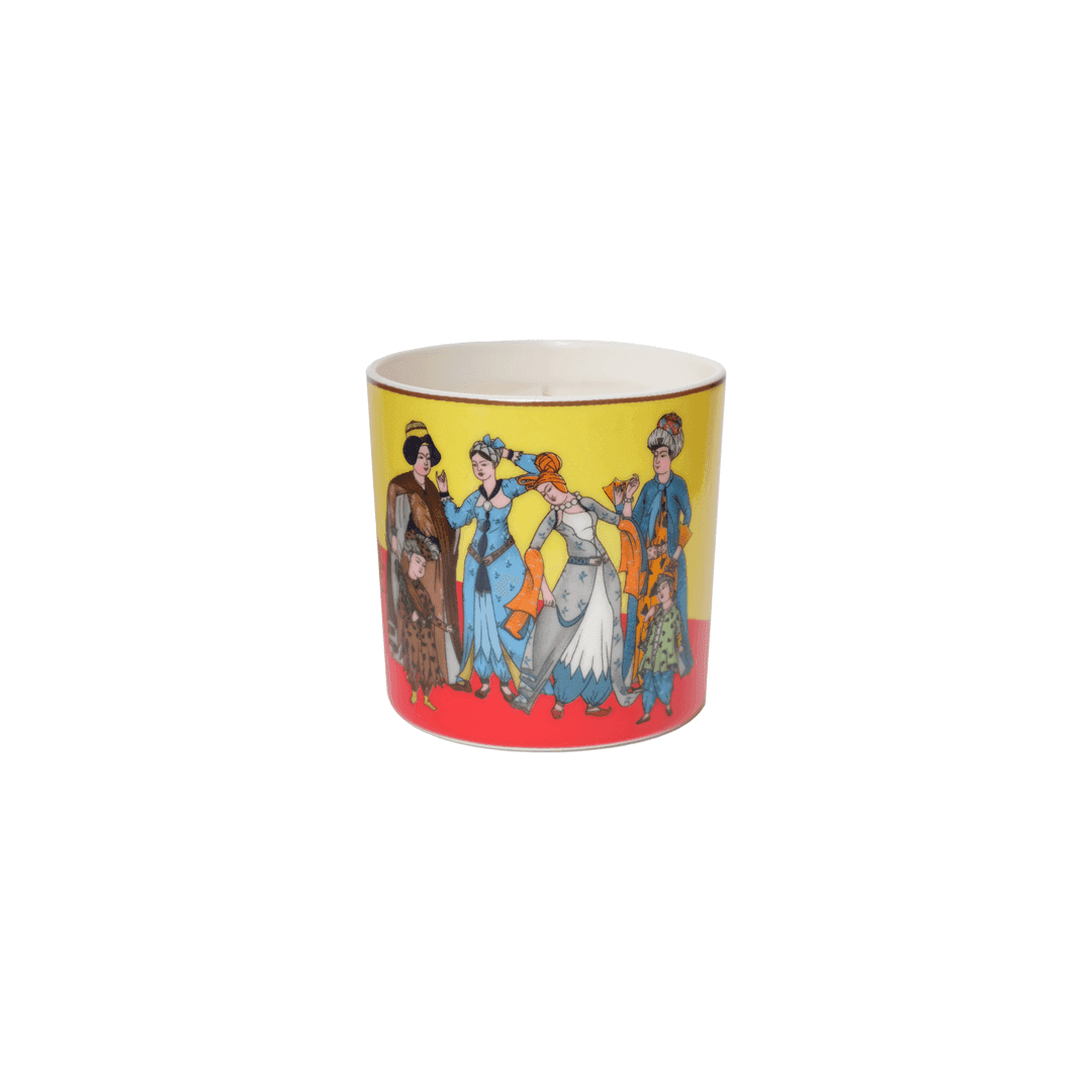 Porselen Mumluk (Bardak) / Porcelain Candle Holder - Görsel 2
