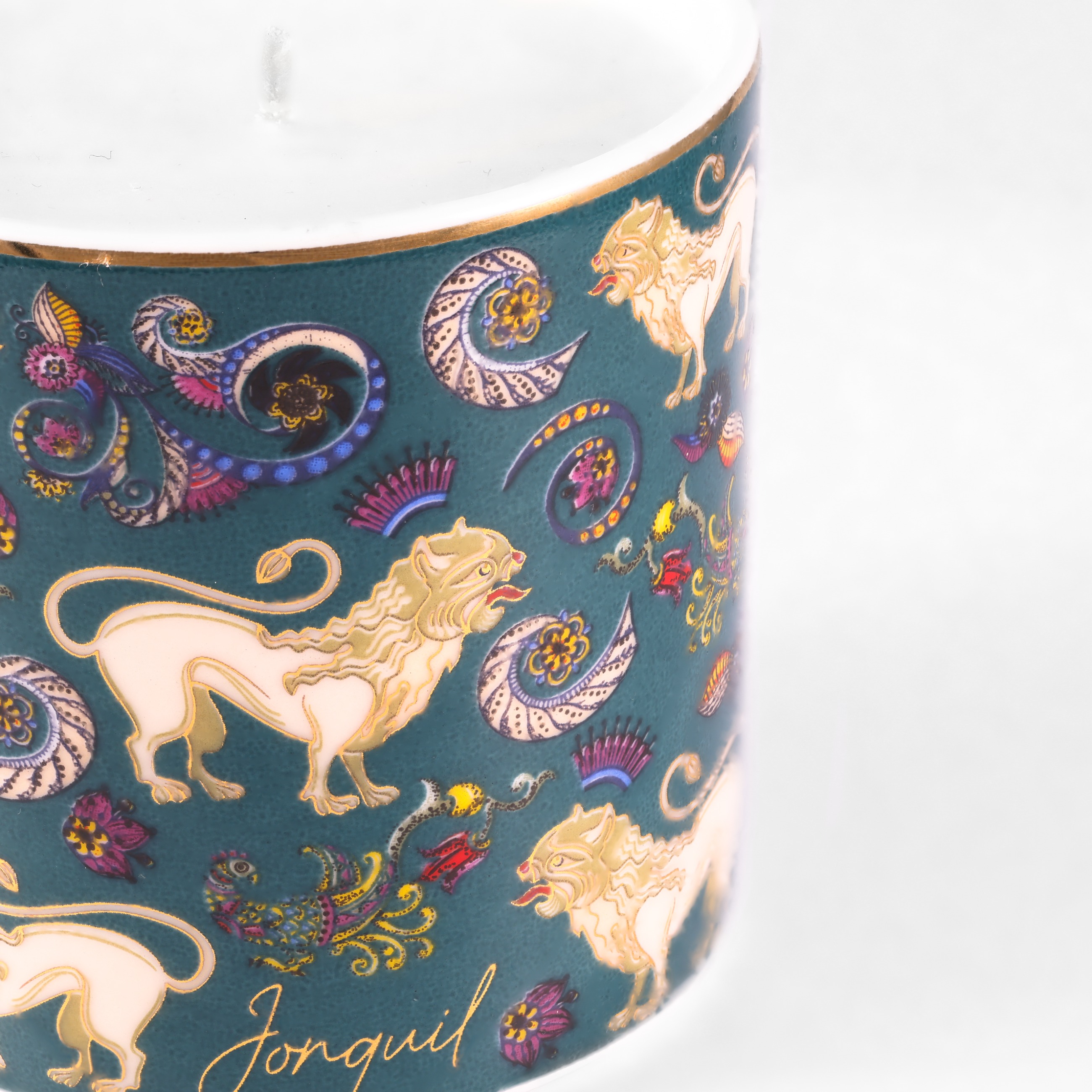 Porselen Mumluk (Bardak) / Porcelain Candle Holder - Görsel 2