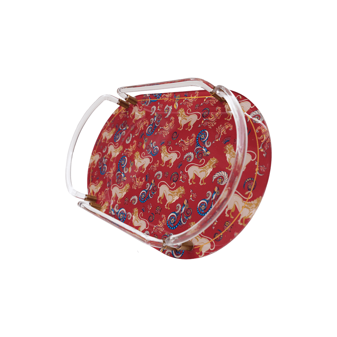 Akrilik Oval Tepsi / Acrylic Oval Tray - Görsel 3