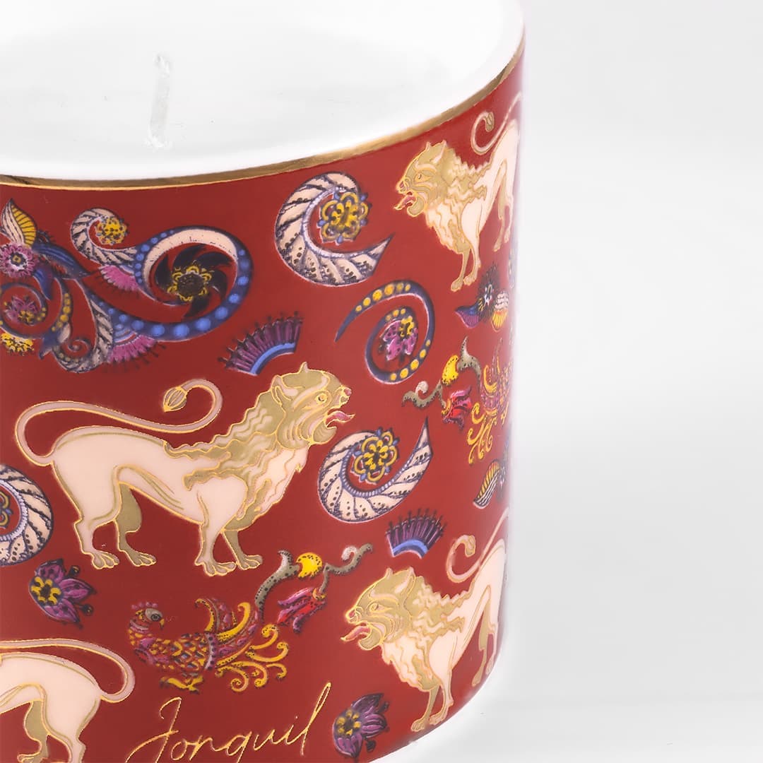 Porselen Mumluk (Bardak) / Porcelain Candle Holder - Görsel 3