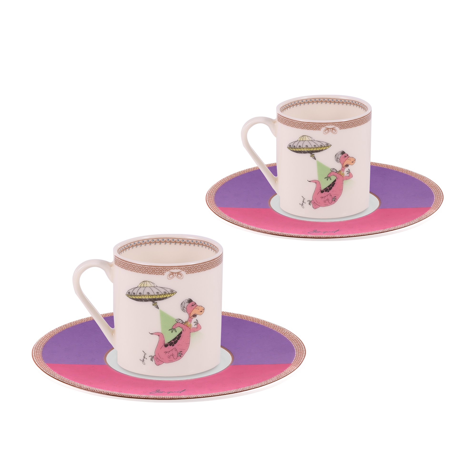 Porselen Kahve Fincanı Seti / Porcelain Coffee Cup Set