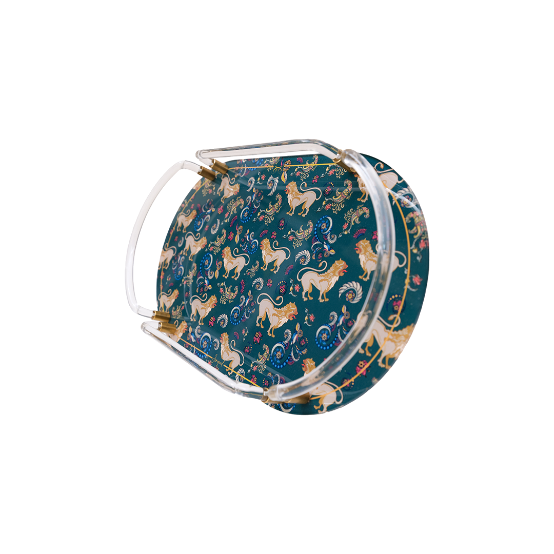 Akrilik Oval Tepsi / Acrylic Oval Tray - Görsel 2