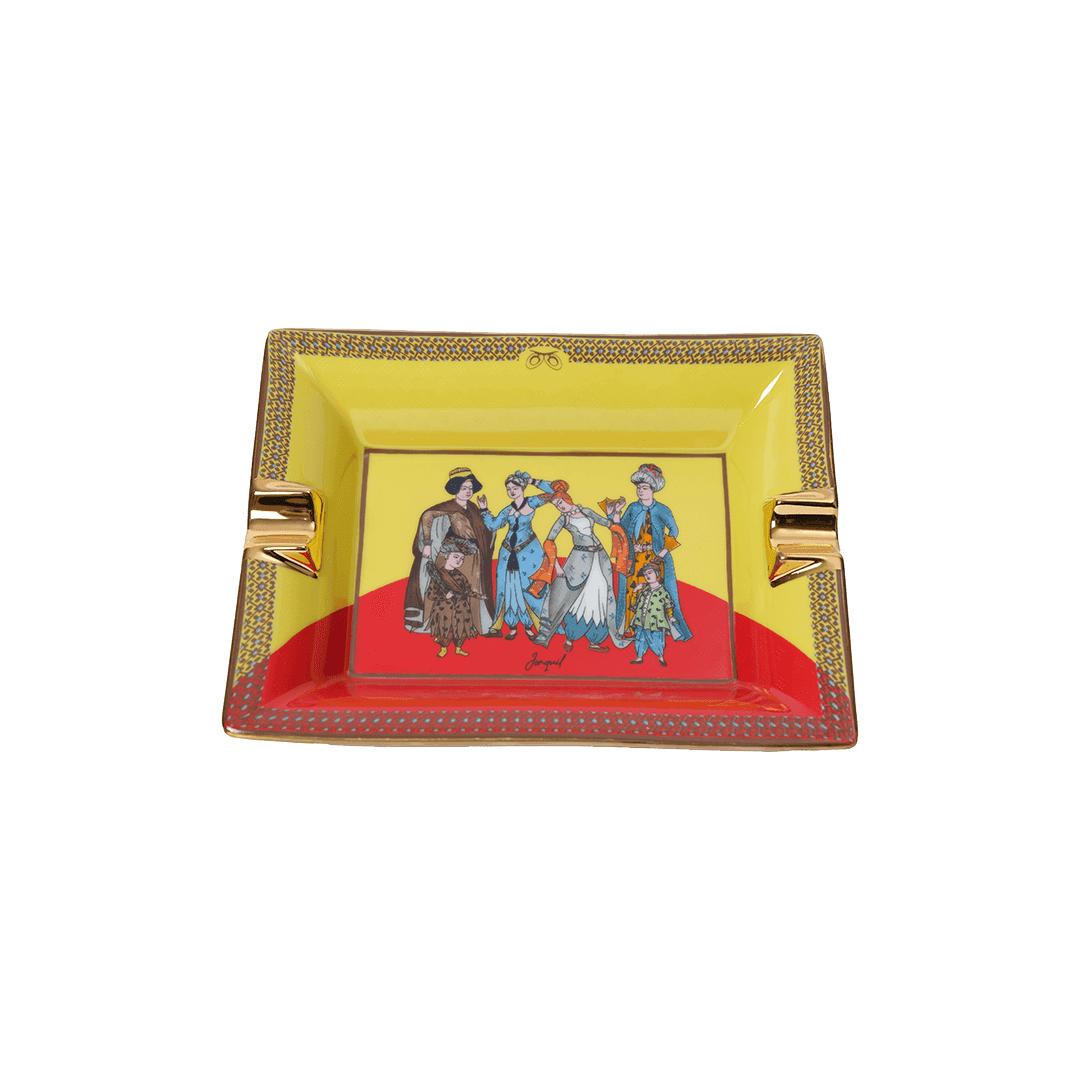 Porselen Küllük / Porcelain Ashtray - Görsel 2