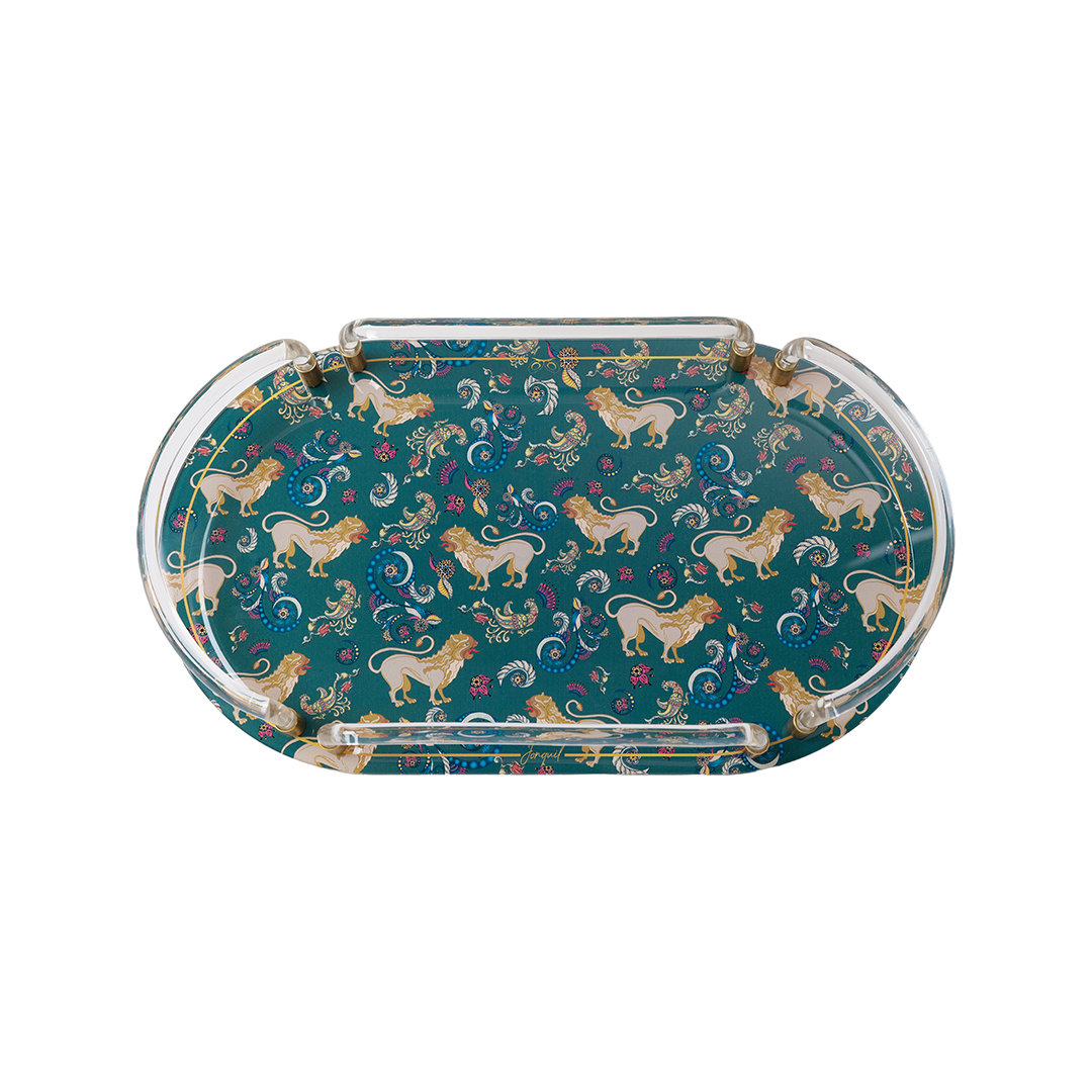 Akrilik Oval Tepsi / Acrylic Oval Tray - Görsel 6