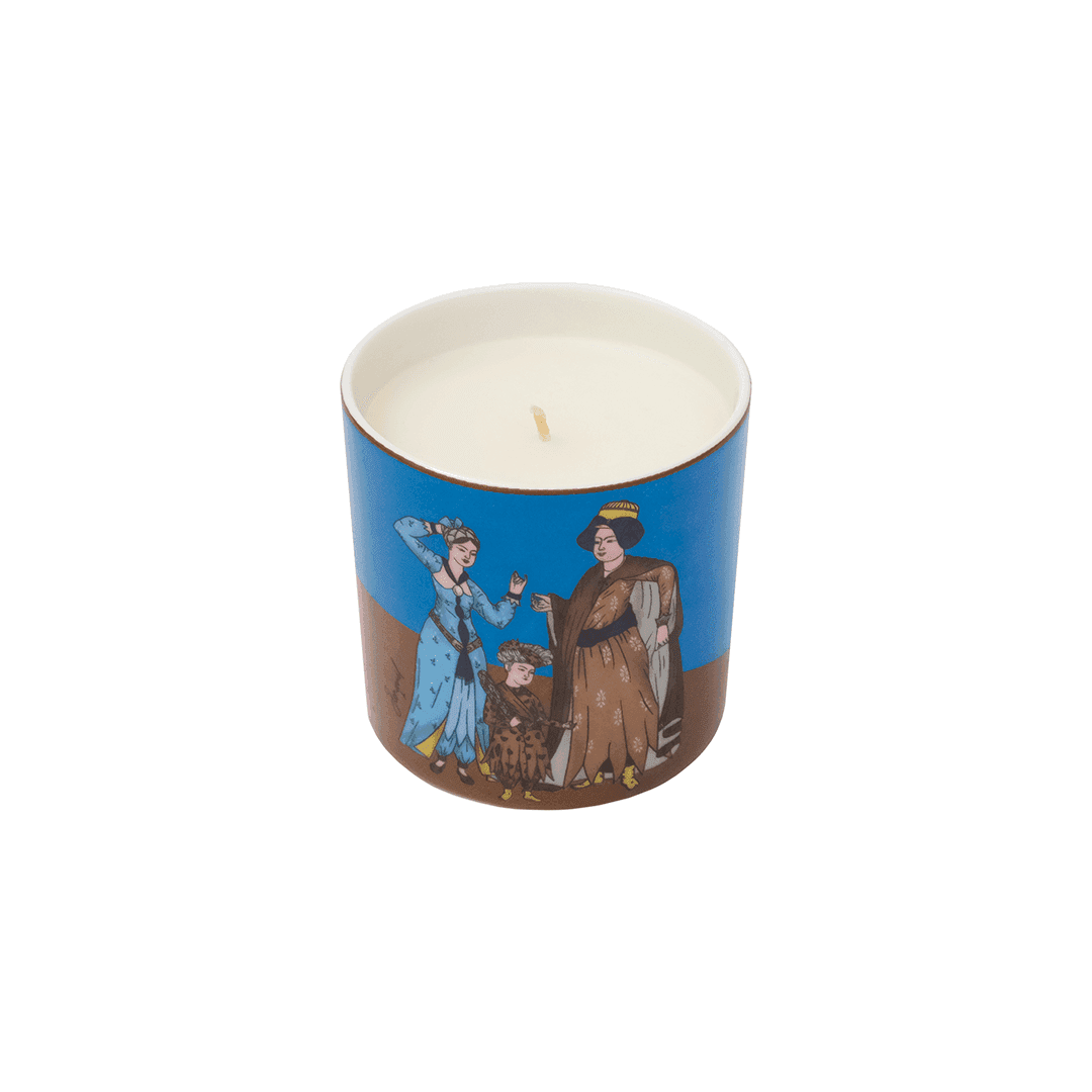 Porselen Mumluk (Bardak) / Porcelain Candle Holder - Görsel 3